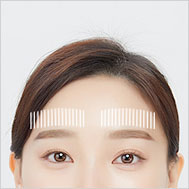 Step 11 (Forehead)